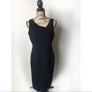 Eileen Fisher Sheath Black Dress